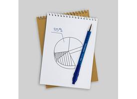 Balpen Paper Mate Flexgrip Ultra medium rood
