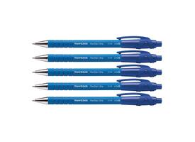 Balpen Paper Mate Flexgrip Ultra medium blauw blister à 5 stuks