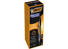 Gelschrijver Bic Gel-ocity quick dry medium zwart