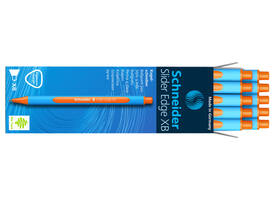 Balpen Schneider Slider Edge extra breed oranje