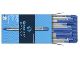Balpen Schneider Tops 505 medium blauw