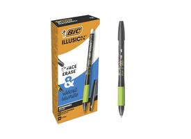Gelschrijver Bic Gel-ocity illusion medium zwart