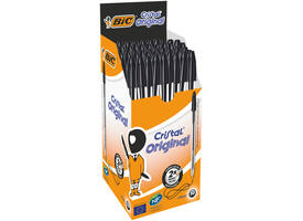 Balpen Bic Cristal medium zwart