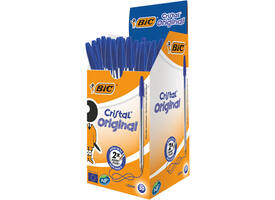 Balpen Bic Cristal medium blauw