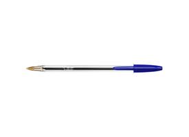 Balpen Bic Cristal medium blauw in tubo verpakking