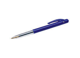 Balpen Bic M10 medium blauw blister à 10 stuks