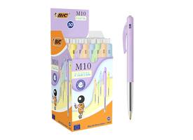 Balpen Bic M10 Colors Pastel Colors medium assorti