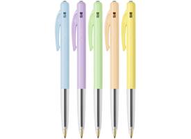 Balpen Bic M10 medium pastel assorti 8+2 gratis