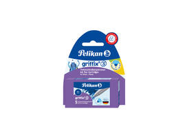 Balpenvulling Griffix blister 2X5stuks blauw