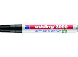 Viltstift edding 3000 rond 1.5-3mm zwart
