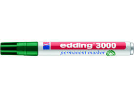 Viltstift edding 3000 rond 1.5-3mm groen