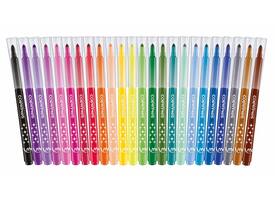 Viltstift Maped Color'Peps Long Life set á 24 kleuren