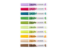 Brushpen Talens Ecoline set à 10 stuks botanisch