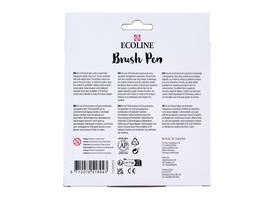 Brushpen Talens Ecoline set à 10 stuks botanisch