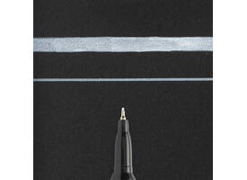 Viltstift Sakura Pen-touch extra fijn wit