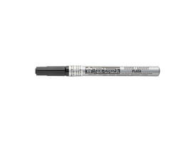 Viltstift Sakura Pen-touch extra fijn zilver