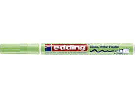Paintmarker edding 751 op oliebasis 1-2mm pastel groen