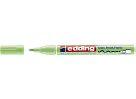 Paintmarker edding 751 op oliebasis 1-2mm pastel groen