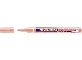 Paintmarker edding 751 op oliebasis 1-2mm pastel roze