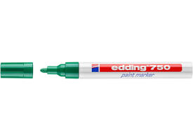 Paintmarker edding 750 op oliebasis 2-4mm groen