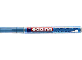 Viltstift Edding 780 lakmarker rond 0.8mm metallic lichtblauw