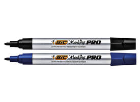 Viltstift Bic Pro rond medium zwart