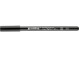 Brushpen edding 4200 porselein zwart