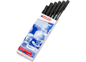 Brushpen edding 4200 porselein zwart