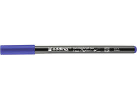 Brushpen edding 4200 porselein blauw