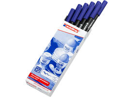 Brushpen edding 4200 porselein blauw