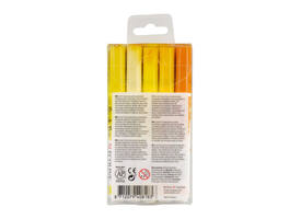 Brushpen Talens Ecoline set à 5 stuks geel