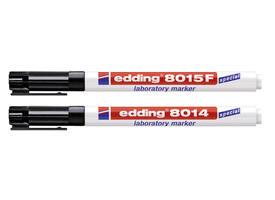 Viltstift edding 8014 laboratorium rond 1mm zwart