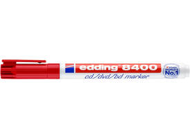 Cd marker edding 8400 rond 0.5-1.0mm rood