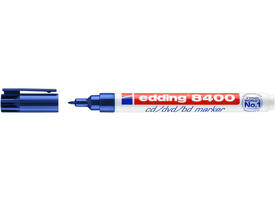 Cd marker edding 8400 rond 0.5-1.0mm blauw