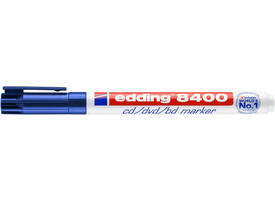 Cd marker edding 8400 rond 0.5-1.0mm blauw