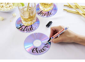 Cd marker edding 8400 rond 0.5-1.0mm rood