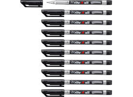 Viltstift STABILO Write-4-All 156/46 fijn zwart