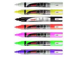 Krijtstift Uni-ball chalk rond 1.8-2.5mm paars