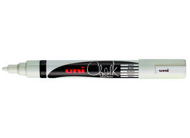 Krijtstift Uni-ball chalk rond 1.8-2.5mm wit
