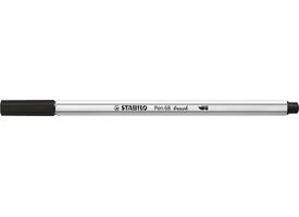 Brushstift STABILO Pen 568/46 zwart