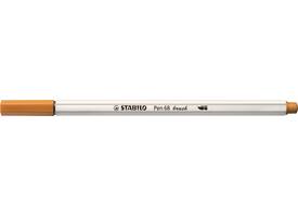 Brushstift STABILO Pen 568/89 donker oker
