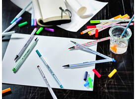 Brushstift STABILO Pen 568/12 Arty assorti etui à 12 stuks