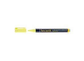 Krijtstift Securit SMA-100 rond 1-2mm geel/oranje/roze/paars blister à 4 stuks