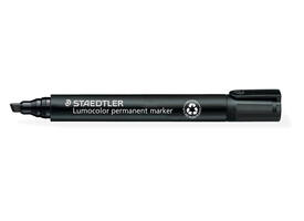 Viltstift Staedtler Lumocolor 350 permanent schuin zwart