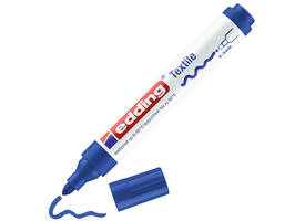 Textielmarker edding 4500 rond 2-3mm blauw