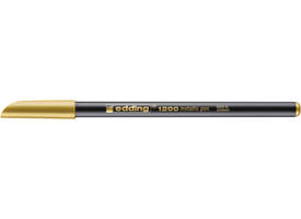 Fineliner edding 1200 053-054 fijn zilver en goud blister à 2 stuks