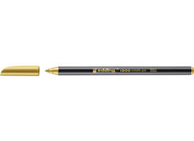Fineliner edding 1200 053 fijn metallic goud