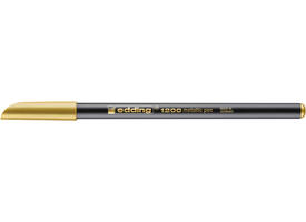 Fineliner edding 1200 053 fijn metallic goud