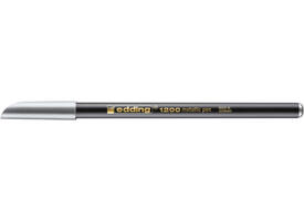 Fineliner edding 1200 054 fijn metallic zilver