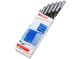 Fineliner edding 1200 054 fijn metallic zilver